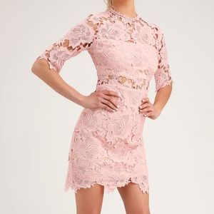 Lulus lace sheath dress